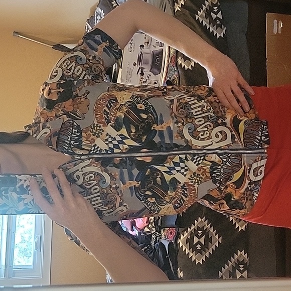 Revolution Zip-up Polyester Shirt - Picture 2 of 4